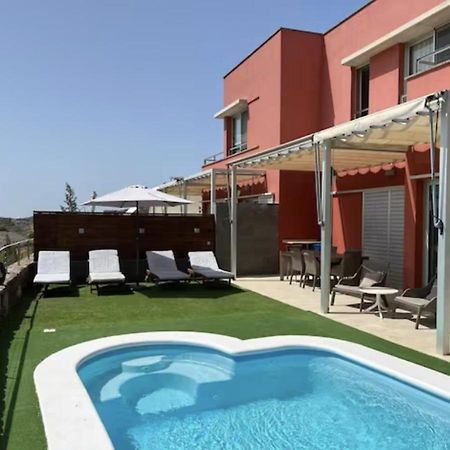 Piscina privada independiente jardín y solarium San Bartolomé Exterior foto
