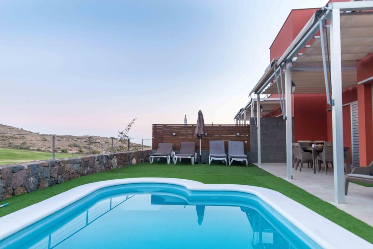 Piscina privada independiente jardín y solarium San Bartolomé Exterior foto